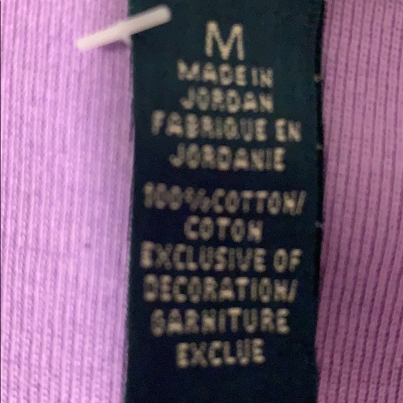 ❌SOLD❌ Lauren Ralph Lauren Medium Lavender Shirt - Picture 6 of 8